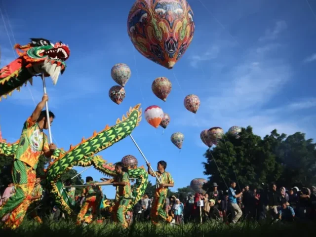 Balon Udara Wonosobo Bakalan Mengudara Di 16 Titik Lokasi Festival Mudik 2025