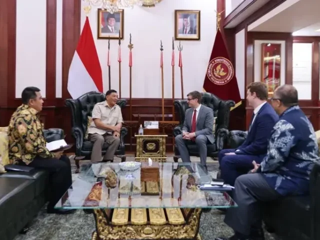 Kunjungan Resmi Lembaga Pertahanan Prancis DCI Diterima oleh Menhan Sjafrie
