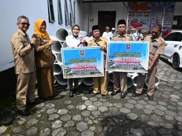 Dukungan Infrastruktur Irigasi: Pipa PVC Disalurkan ke Klumpit dan Sendang