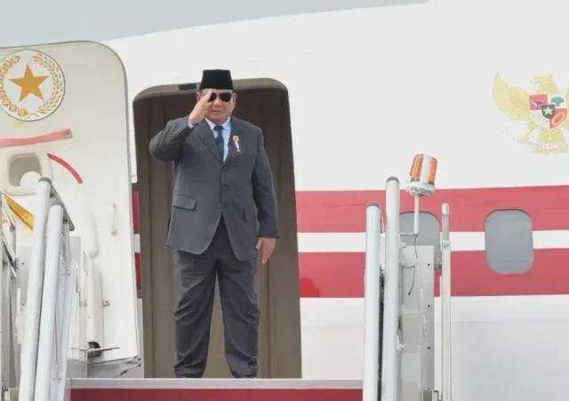 Presiden Prabowo Tiba di Indonesia Setelah Hadiri KTT ASEAN ke-46