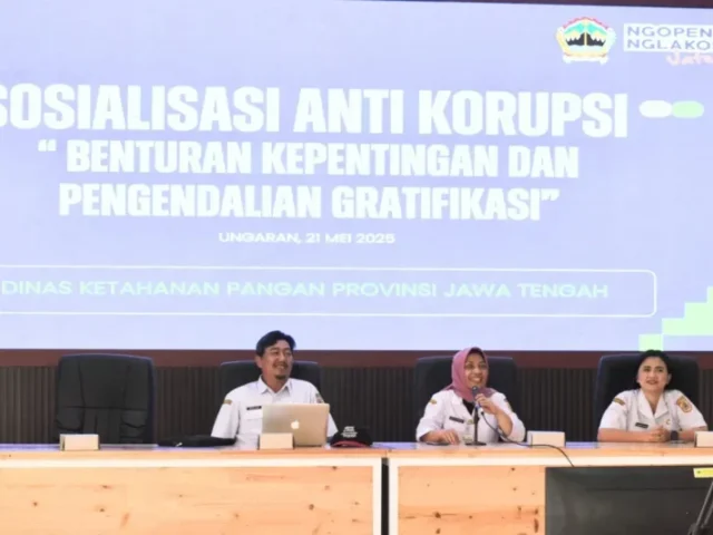 Sosialisasi Anti Korupsi Dinas Ketahanan Pangan Jateng