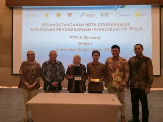 UGM dan PLN Kerja Sama Pengembangan Stasiun Pengisian Kendaraan Listrik