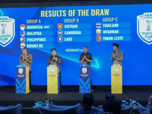 Drawing Piala ASEAN U-23 2025: Erick Thohir Ungkap Kerinduan Lawan Malaysia