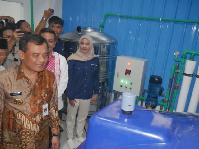 100 Hari Kinerja Luthfi-Yasin, Program Desalinasi Menjadi Solusi atas Kekurangan Air Bersih Warga