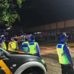 Antisipasi Premanisme,Polsek Jajaran Polres Grobogan Gencarkan Patroli Bersinggungan