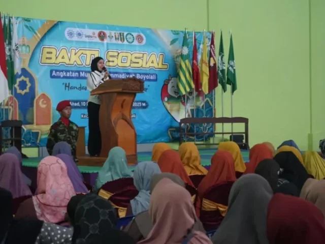 Wakil Bupati Boyolali Beri Apresiasi Bakti Sosial Angkatan Muda Muhammadiyah di Wilayahnya