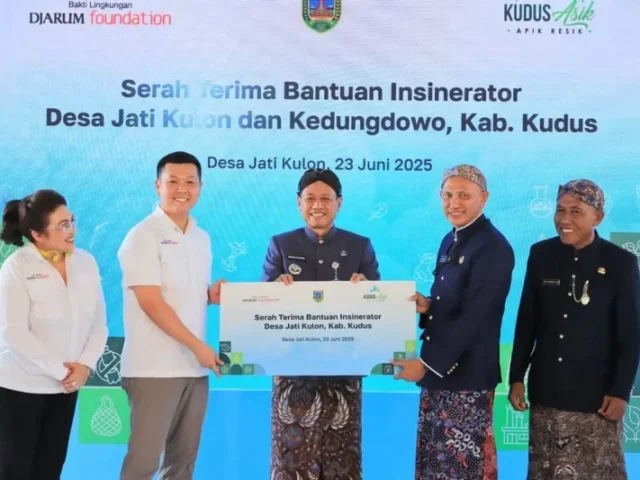 Bantuan Alat Pengolahan Sampah Diberikan ke Dua Desa di Kabupaten Kudus