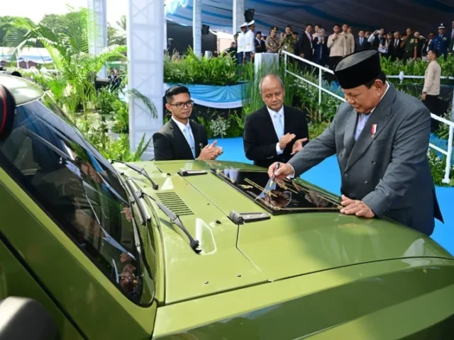 Prabowo Hadirkan Solusi Ramah Lingkungan dengan Kendaraan Listrik Taktis