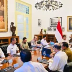 Pembahasan Tanggul Laut Jawa, Prabowo Pimpin Rapat Terbatas