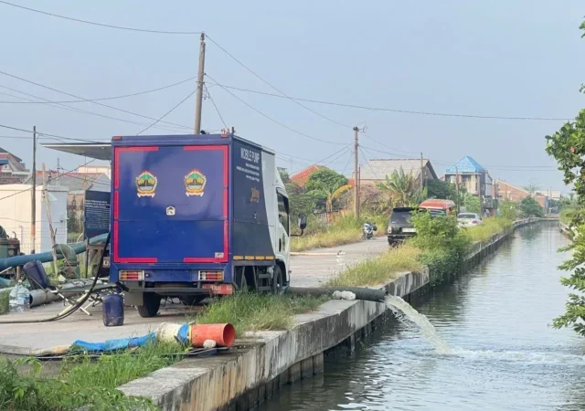 Antisipasi Rob Sayung, Pemerintah Jateng Tambah Alat Pompa Air