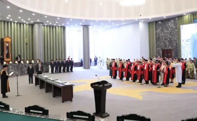 16 Ketua Pengadilan Tinggi Dilantik oleh Ketua Mahkamah Agung