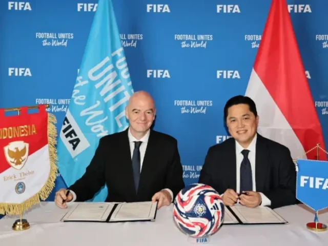 FIFA Pilih Jakarta sebagai Markas Regional Asia, Erick Thohir Sebut Momen Bersejarah untuk Indonesia