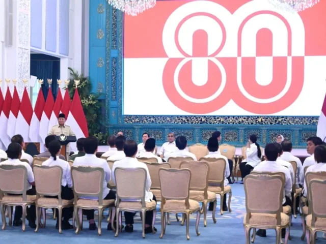 Presiden Prabowo Perkenalkan Logo dan Tema Peringatan 80 Tahun Kemerdekaan RI