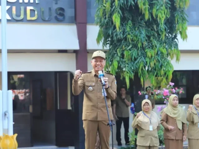 Bupati Kudus Tegaskan Komitmen Cegah Perundungan di Hari Awal Sekolah