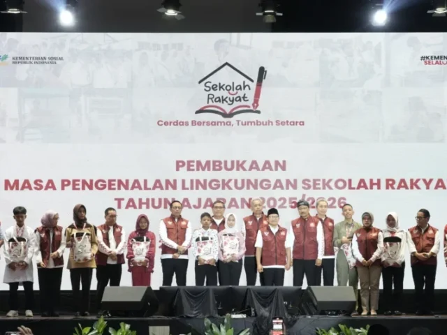 Pembukaan MPLS Sekolah Rakyat Dimulai Serentak di 63 Lokasi Nasional