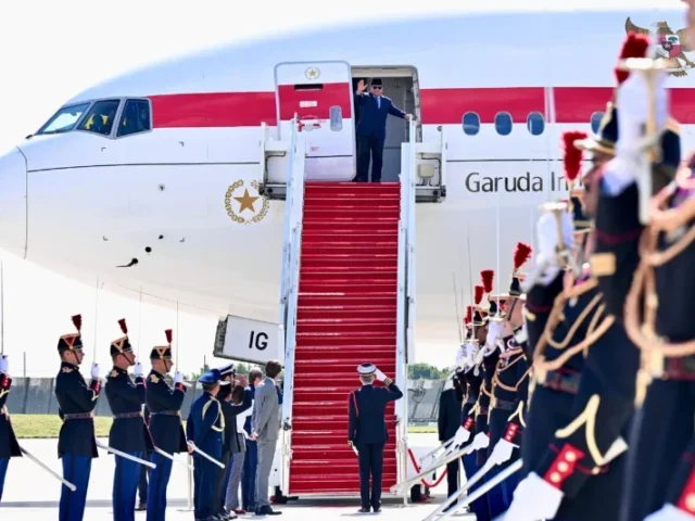 Presiden Prabowo Tinggalkan Paris dan Kembali ke Indonesia Usai Kunjungan Internasional