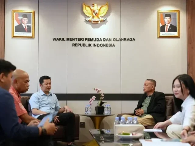 Wamenpora Taufik Sambut Positif AliRun Cinta Bumi 2025 dalam Pertemuan dengan Chairman Infobank