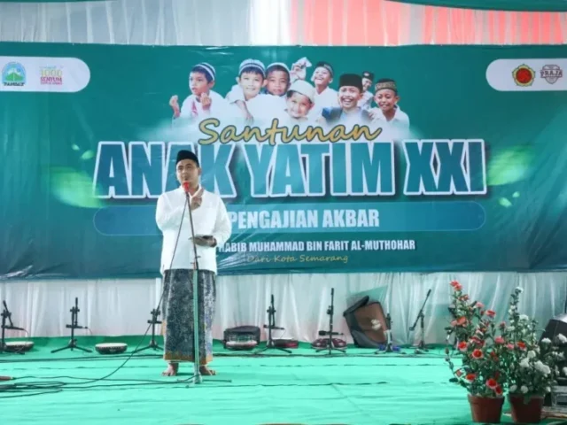 Taj Yasin Hadiri Acara Santunan untuk 480 Anak Yatim, Beri Apresiasi pada Konsistensi Masyarakat