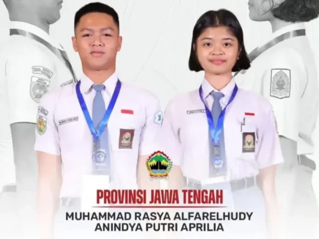 Dua Pelajar Asal Jawa Tengah Terpilih Ikuti Paskibraka Tingkat Nasional 2025
