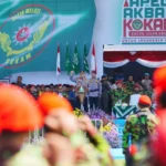Kapolri Apresiasi Peran Kokam Pemuda Muhammadiyah dalam Menjaga Keamanan dan Ketertiban Nasional saat Apel Akbar