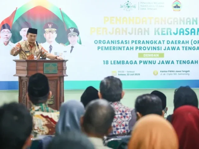 Pemprov Jateng Bersinergi dengan 18 Lembaga PWNU untuk Percepat Pembangunan Daerah