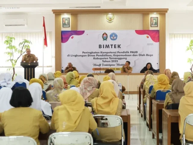 Sebanyak 1.377 Pendidik PAUD di Temanggung Siap Terapkan Model Pembelajaran yang Lebih Mendalam