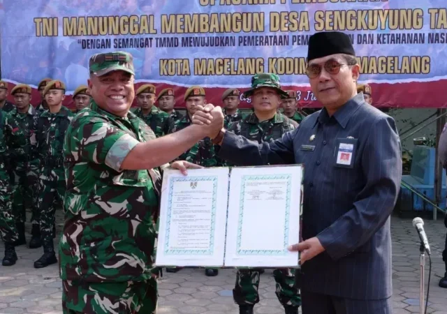 Program TMMD Sengkuyung Tahap III Resmi Dimulai di Kota Magelang