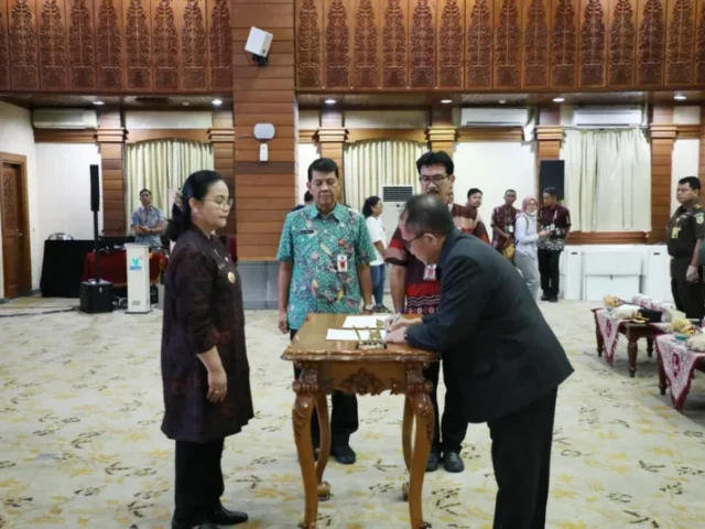 Wali Kota Semarang Agustina Resmi Mengangkat Budi Prakosa sebagai Pj Sekda Kota Semarang