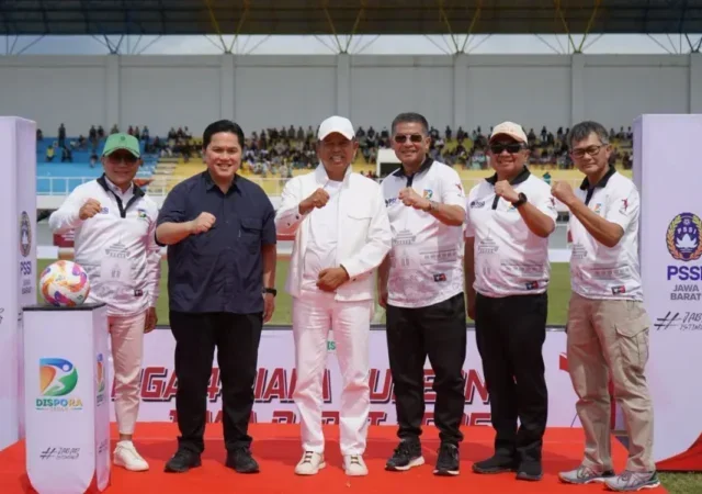 Erick Thohir dan KDM Kick Off Liga 4 Piala Gubernur