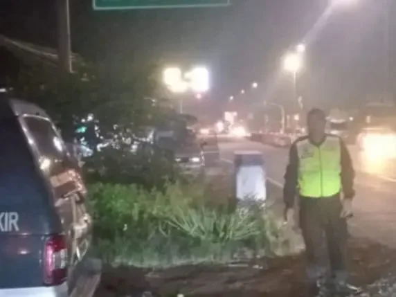 Jaga Exit Tol Tingkir dari Balap Liar, Polres Salatiga Lakukan Patroli