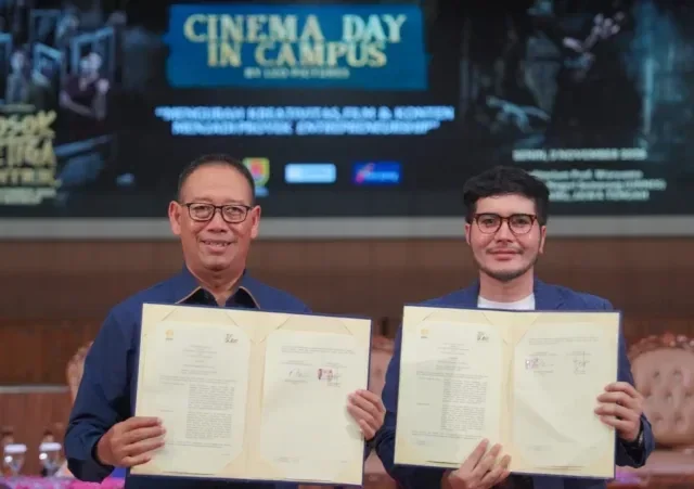 Lirik Kewirausahaan Film, Kampus Unnes – Leo Pictures Teken MoU
