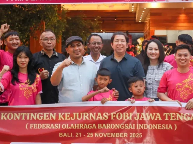 Wagub Jateng Lepas Kontingen Barongsai Ikuti Kejurnas di Bali, Ingatkan Kebersamaan dan Kekompakan