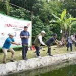 Seru dan Meriah, Pimpinan UGM dan Jurnalis Fortakgama Gelar Mancing Bersama
