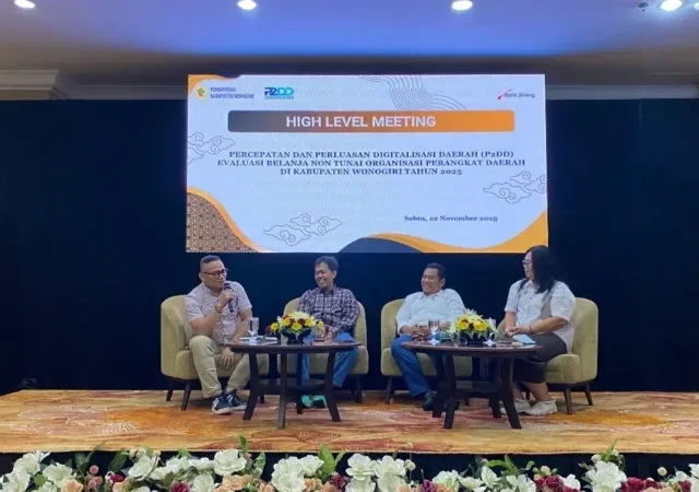Bank Jateng dan Pemkab Wonogiri Bersinergi Kuatkan ETPD Melalui Workshop Bendahara 