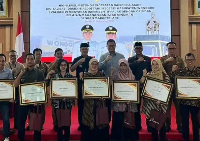Sinergi Bank Jateng Wonogiri Dorong PAD Lewat QRIS