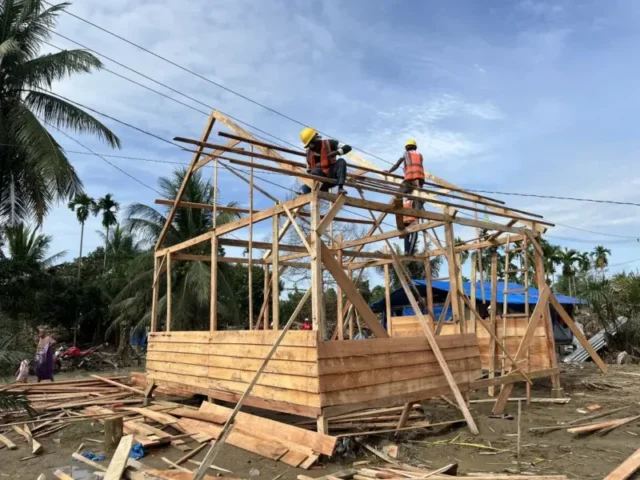 Keren…. UGM Bangun 100 Unit Huntara di Aceh Utara