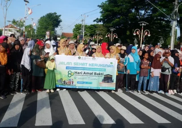 Bank Jateng Sukseskan Jalan Sehat HAB ke-80 Kemenag Kebumen