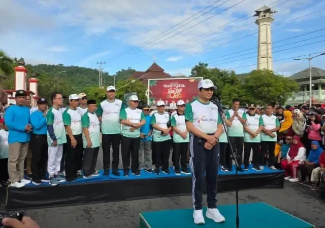 Bank Jateng Dukung Jalan Sehat HAB Kemenag di Wonogiri