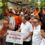 Wujud Kepedulian, Bank Jateng Bantu Bangun Rumah Korban Longsor