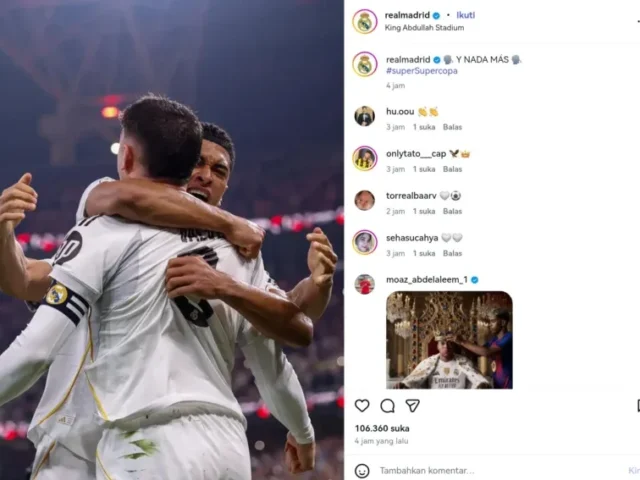 Real Madrid Tundukkan Atletico 2-1, Tiket Final Piala Super Spanyol Digenggam