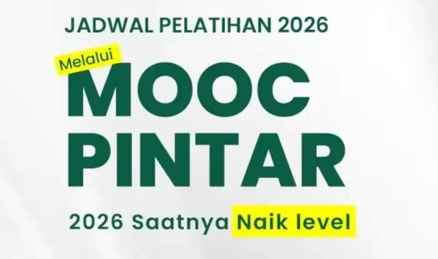 Ada Pelatihan Apa saja di MOOC Pintar 2026? Cek Jadwalnya di sini!
