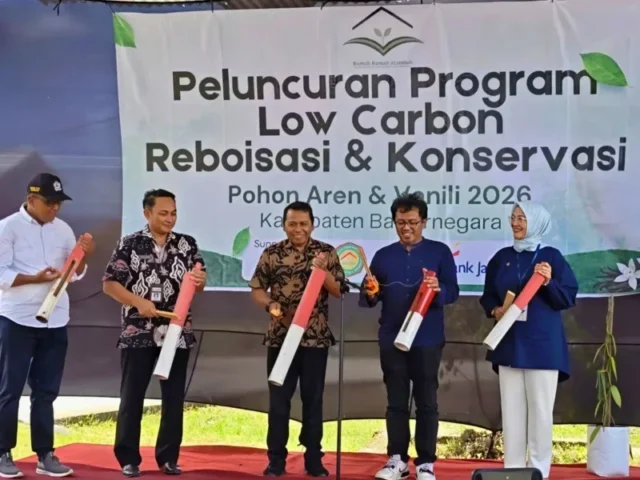 Wujudkan Banjarnegara Hijau, Bank Jateng Dukung Konservasi