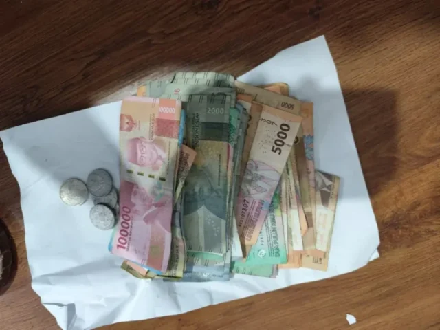 Ada Judi Dadu Gajah, 5 Orang Diamankan Polres Wonogiri