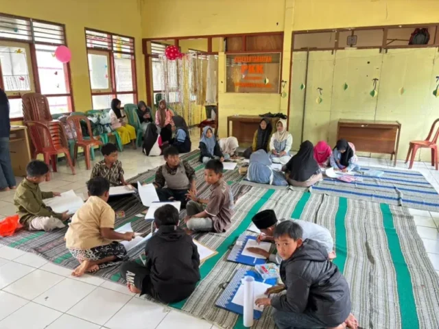 Sambut Bulan Puasa, KKN Posko 4 UIN Walisongo Gelar Gebyar Ramadan di Desa Serang