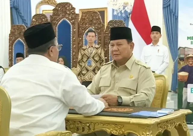 Presiden, Wapres, dan KMP Berzakat melalui Baznas di Istana, Terkumpul Rp3,8 M