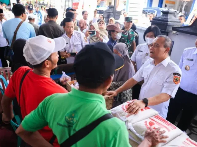Warga Gondang Sragen Antusias Sambut Integrasi Program Speling dan Gerakan Pangan Murah