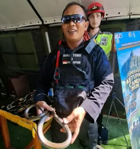 Waduh…. ada Ular di Pos Jaga Tol Kalikangkung
