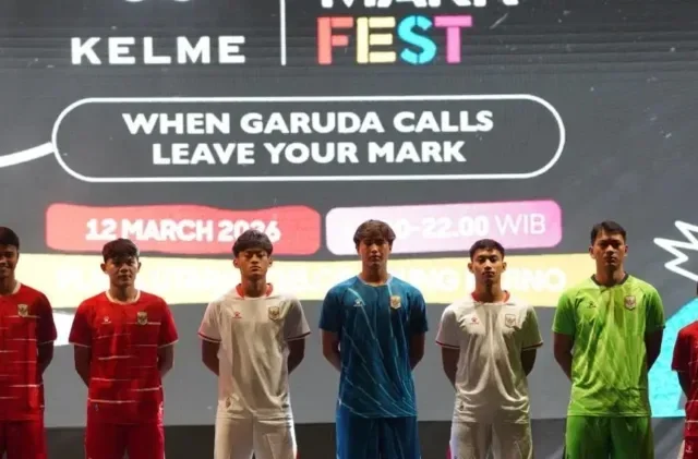Kelme Luncurkan Jersey Terbaru Tim Nasional Indonesia