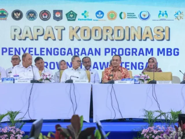 Jateng Jadi Motor MBG Nasional, Capaian Sasarannya Sentuh 96,98 Persen