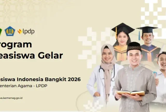 Cek Jadwal Pendaftaran Beasiswa Indonesia Bangkit BIB Kemenag 2026! Hingga Bulan Depan Saja